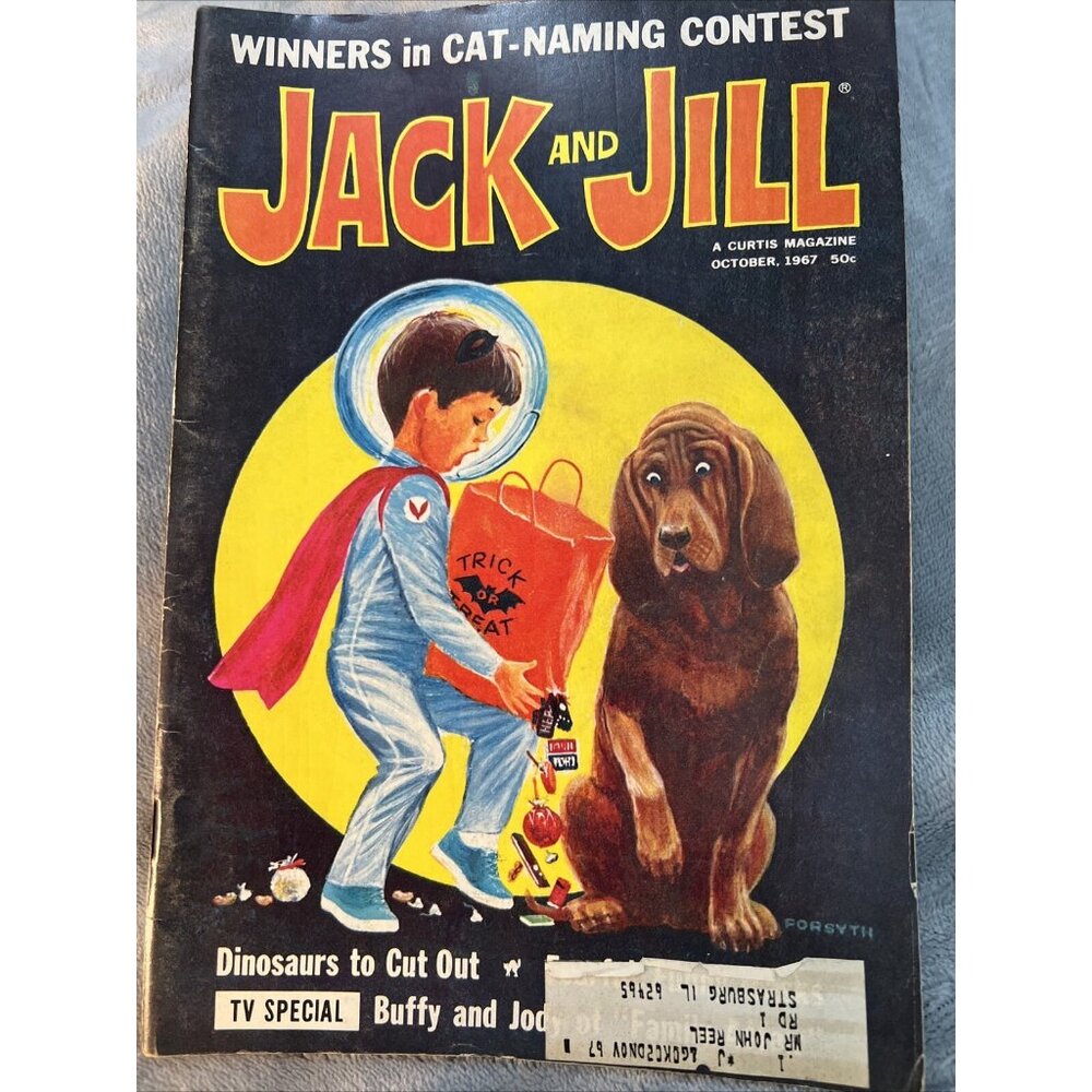Vintage Jack & Jill October 1967 Volume 29 Number 12 Picture Book Storybook